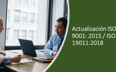 Actualización ISO 9001: 2015 / ISO 19011:2018